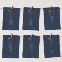 Vintage Jugendstil-Seekarte