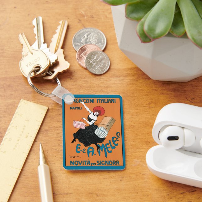 Vintage Jugendzeitschrift Magazzini Italiani von C Schlüsselanhänger (Schreibtisch)