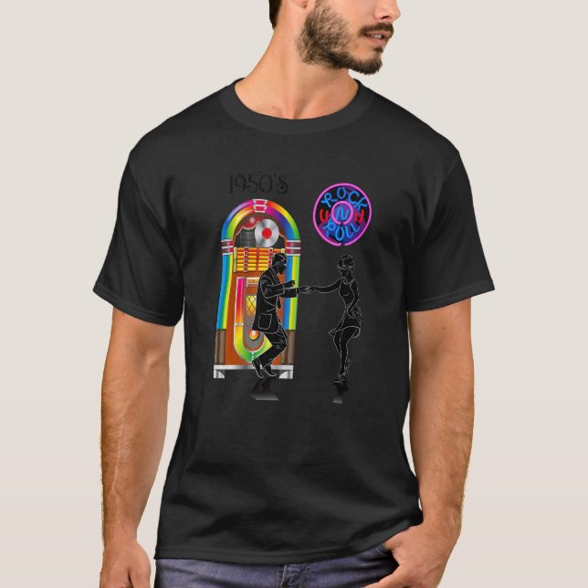 Vintage Jukebox 1 T-Shirt (Vorderseite)