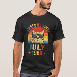 Vintage Juli 1962 Kassette 59. Geburtstag Deco T-Shirt