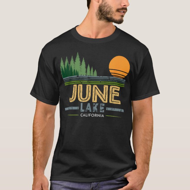 Vintage June Lake T-Shirt (Vorderseite)