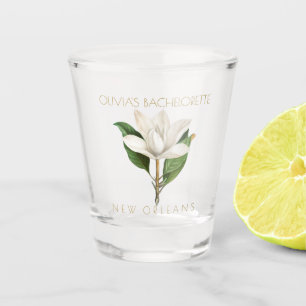 Vintage Junggesellinnen-Abschied Reise Party New O Schnapsglas