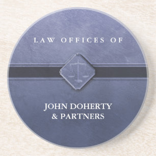 Vintage Justizskala Getränkeuntersetzer