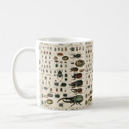 Vintage Käfer-Illustration Kaffeetasse