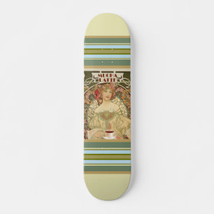 Vintage-Kaffeeplakat-Skateboard Skateboard