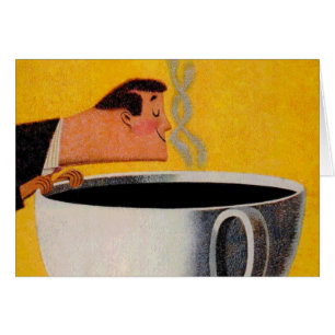 Vintage Kaffeewerbung
