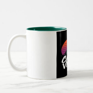 Vintage Kairo Vibes Ägyptischer Streetstyle & Re Zweifarbige Tasse
