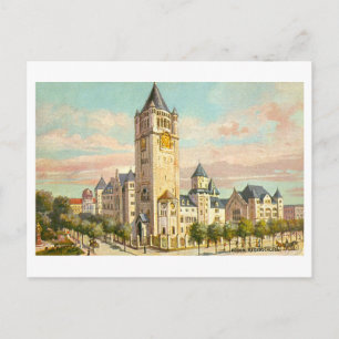 Vintage Kaiserschloss, Posen, Polen Postkarte