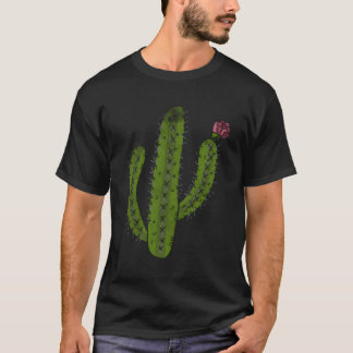 Vintage Kaktus Blume Retro Design für Naturgeschen T-Shirt