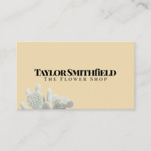 Vintage Kaktus-Visitenkarte Visitenkarte