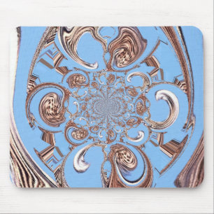 Vintage Kaleidoskop-Kunstdruckkunst Mousepad