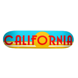 Vintage Kalifornien-Logo-Skate-Plattform Skateboard