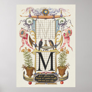 Vintage Kalligrafie Poster