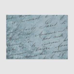 Vintage Kalligrafie Seidenpapier