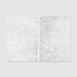 Vintage Kalligrafie Seidenpapier