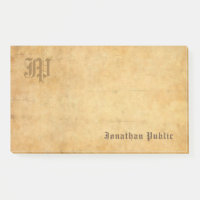 Vintage Kalligraphie der Creative Template Monogra