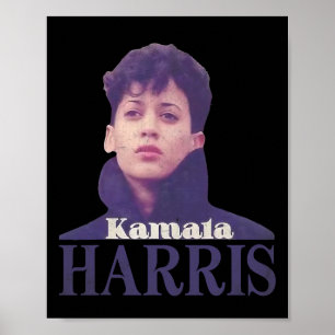 Vintage Kamala Harris Junge Kamala Poster