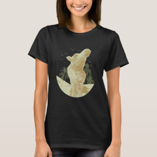 Vintage Kamel Realistisches Kamel Tierliebhaber Kü T-Shirt