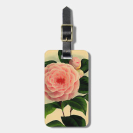 Vintage Kamelie Gepäckanhänger