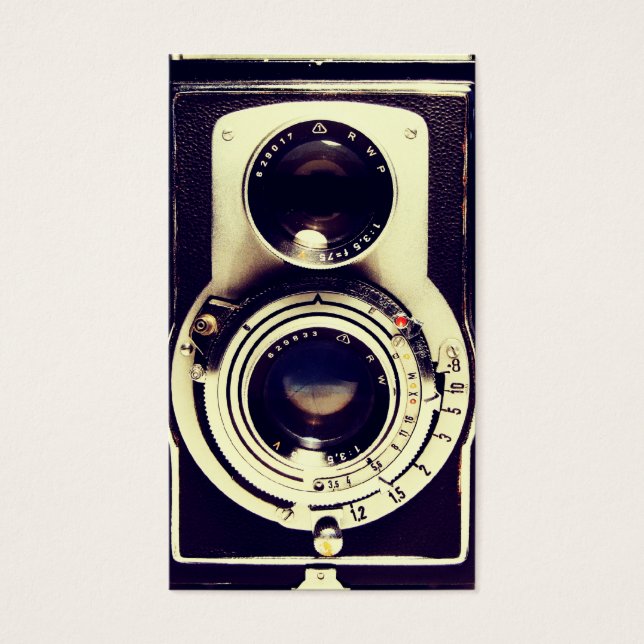 Vintage Kamera (Vorderseite)