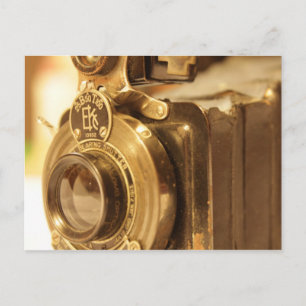 Vintage Kamera 2 Postkarte