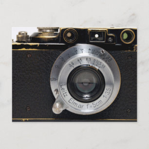 VINTAGE KAMERA 3 Rangefinder 1932 Postkarte