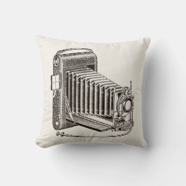 Vintage Kamera - antike Kamera-Fotografie Retro Kissen