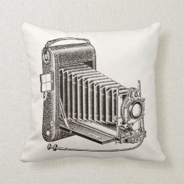 Vintage Kamera - antike Kamera-Fotografie Retro Kissen
