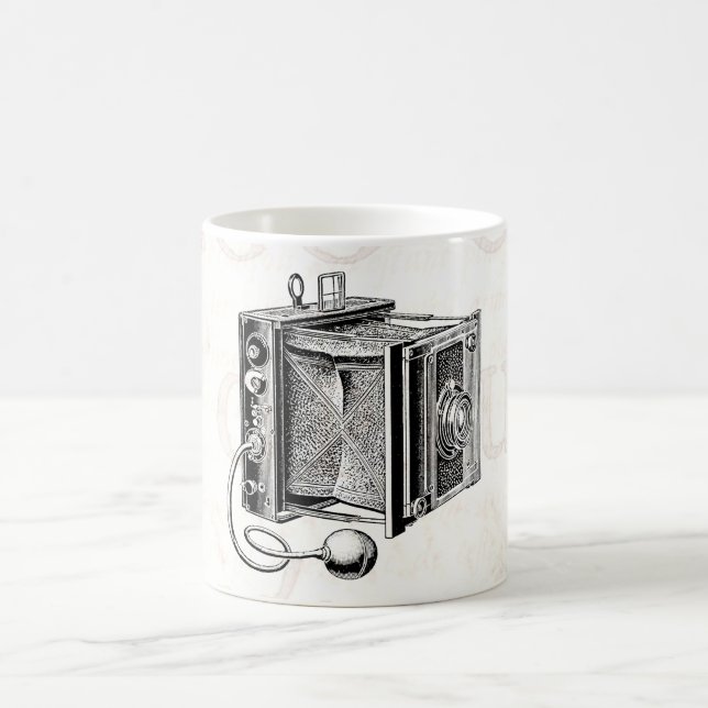 Vintage Kamera - antikes Kaffeetasse (Mittel)