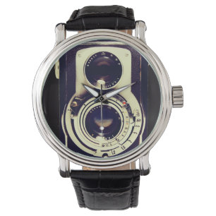 Vintage Kamera Armbanduhr