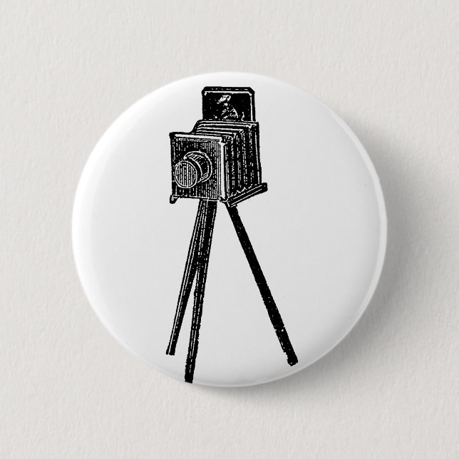 Vintage Kamera Button (Vorderseite)