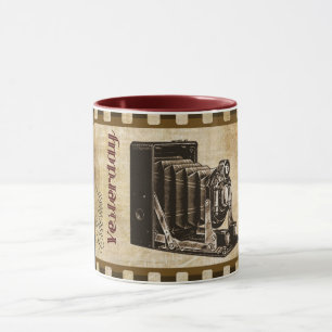Vintage-Kamera-Fotofilm Nostalgie Erinnerungen Tasse