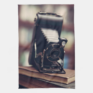 Vintage Kamera Handtuch