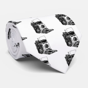 Vintage Kamera Krawatte