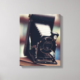 Vintage Kamera Leinwanddruck