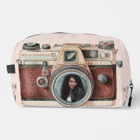 Vintage Kamera mit Foto
