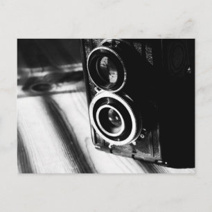 Vintage Kamera Postkarte