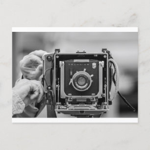 Vintage Kamera Postkarte