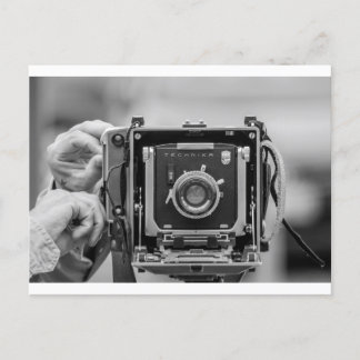 Vintage Kamera Postkarte
