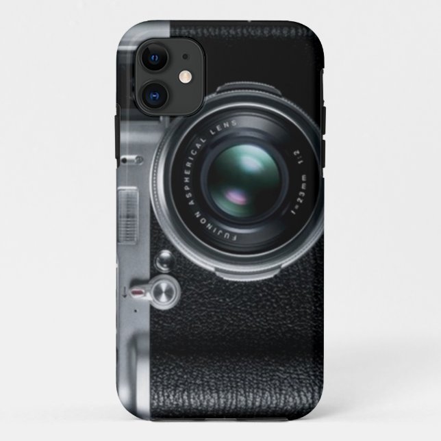 Vintage Kamera - Retro Case-Mate iPhone Hülle (Rückseite)