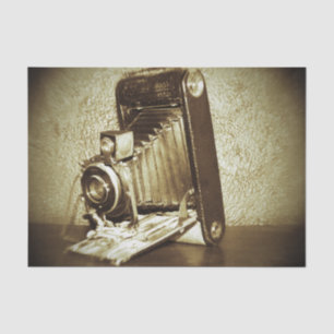 Vintage Kamera Seidenpapier