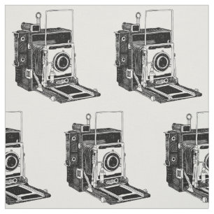 Vintage Kamera Stoff