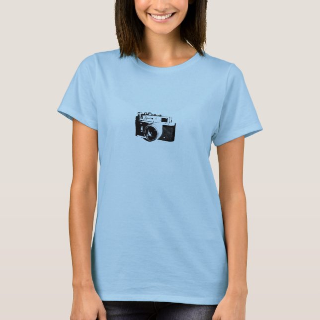 Vintage Kamera T-Shirt (Vorderseite)