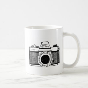 Vintage Kamera Tasse