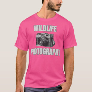 Vintage-Kamera-Wildlife-Fotograf-Fotografie T-Shirt