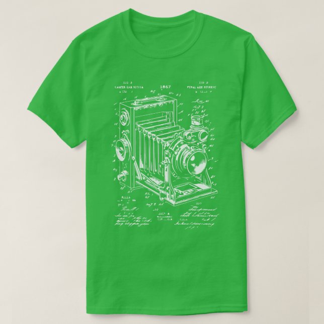 Vintage Kameraobscura T-Shirt (Design vorne)