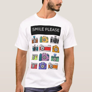 Vintage Kameras! Fotograf T-Shirt