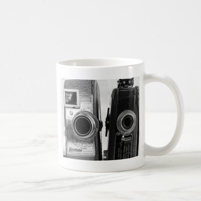 Vintage Kameras Tasse (Rechts)