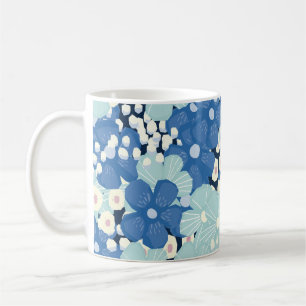Vintage-Kamille-Wildblumen: Romantischer Druck. Kaffeetasse