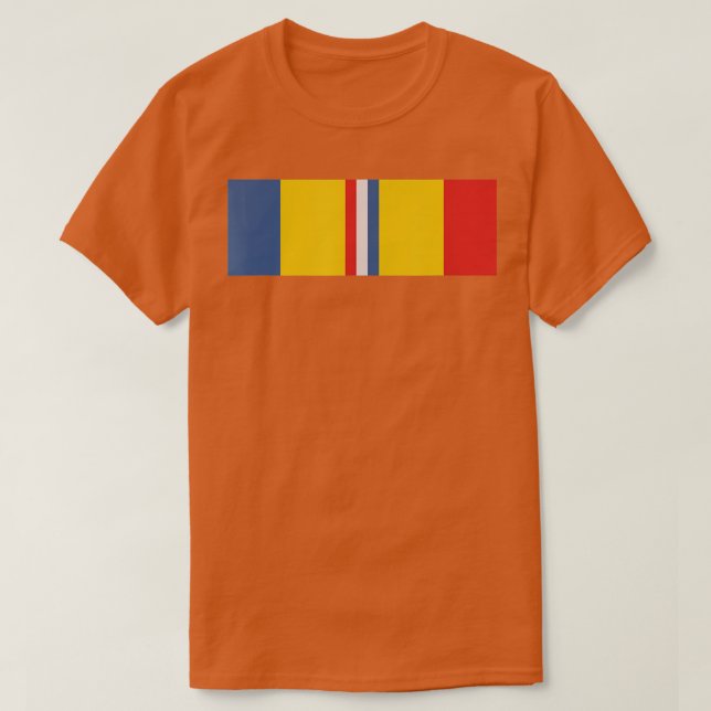 Vintage Kampfaktion Ribbon Veteran T-Shirt (Design vorne)